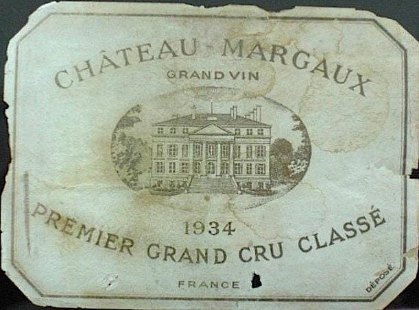 1934 Château Margaux - CellarTracker