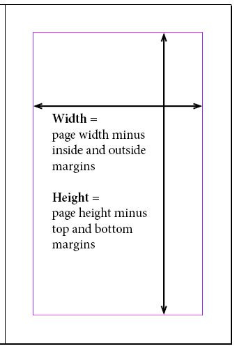 Dimensions for book illustrator
