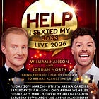 William Hanson and Jordan North announce 2026 arena tour 'Help I Sexted My Boss' podcast