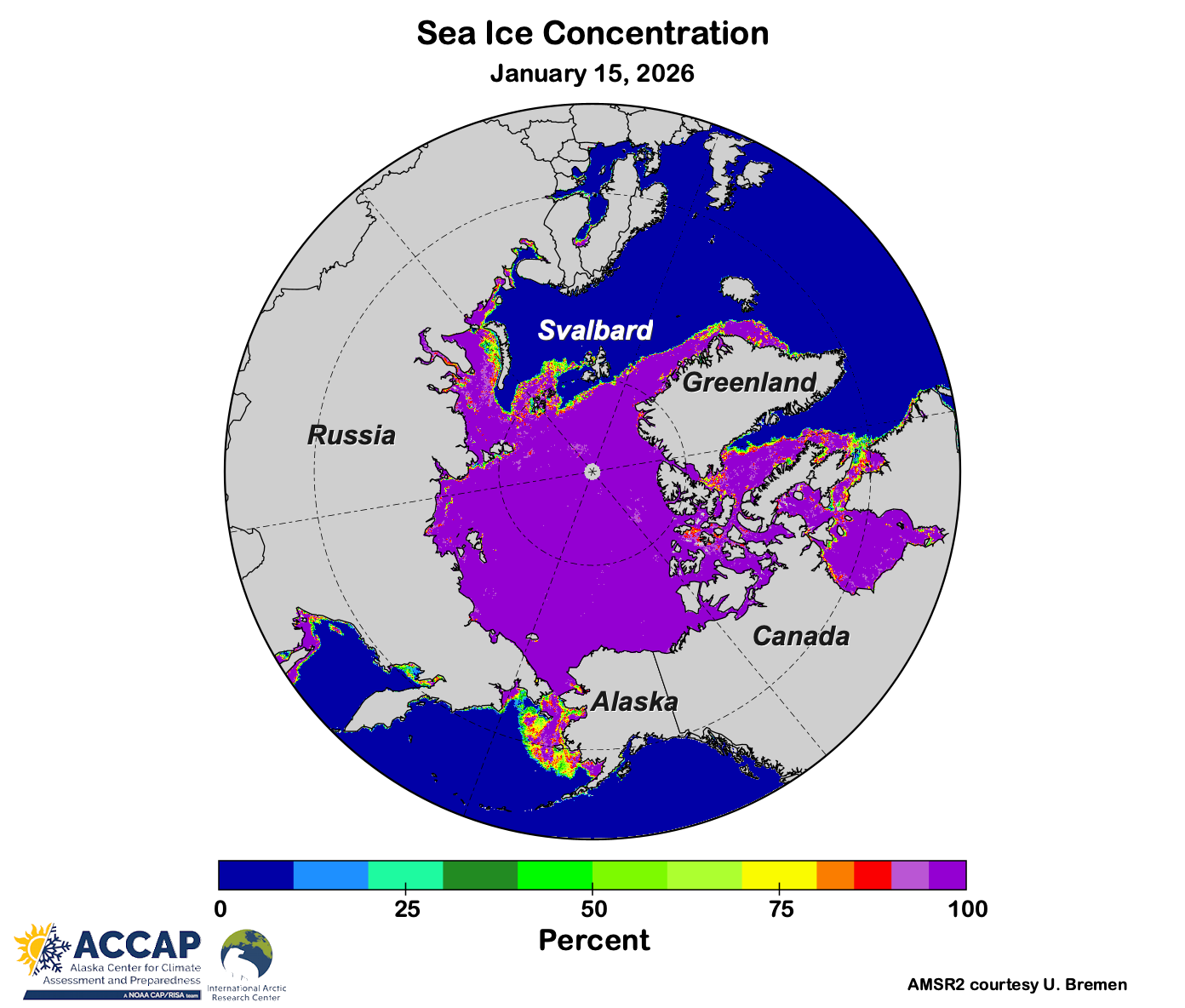 Arctic Sea Ice Update: Mid-January 2026 - by Rick Thoman