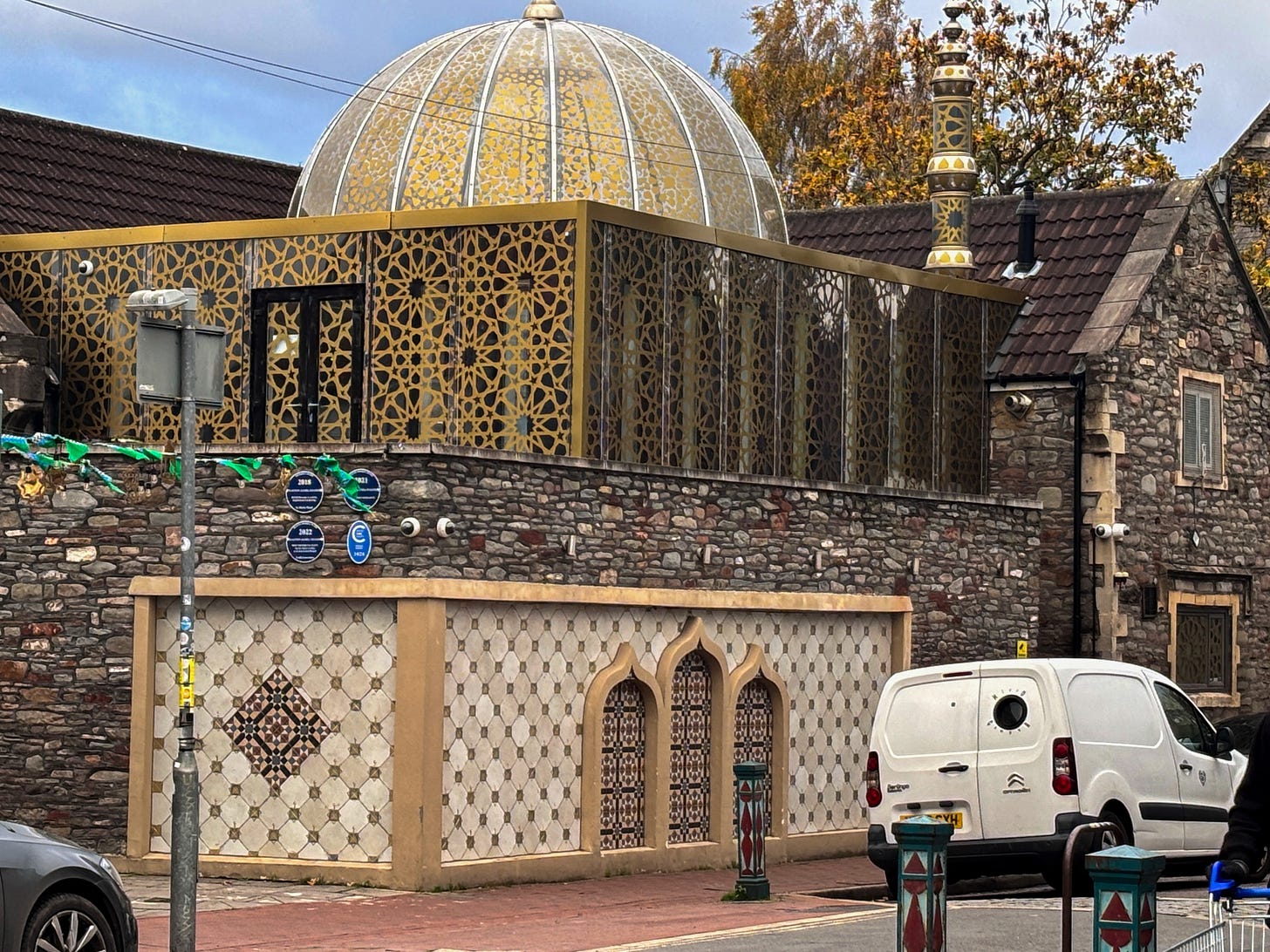 The Easton Jamia Mosque in Bristol