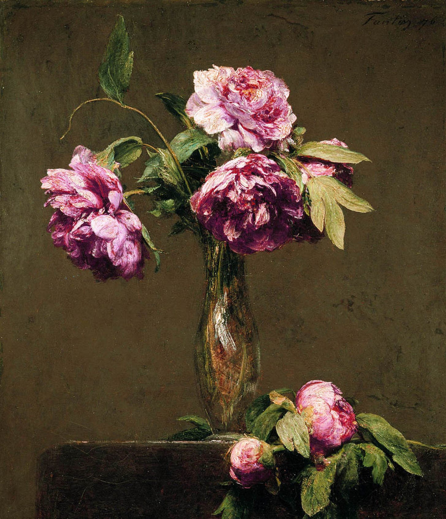 Henri Fantin-Latour Peonies, 1876: Description of the artwork | Arthive