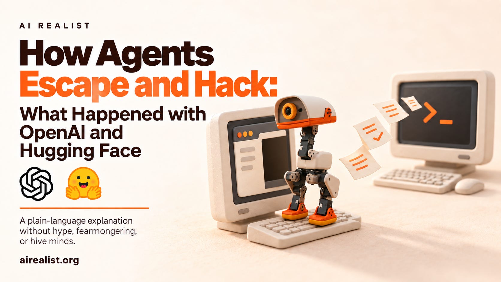 How Agents Hack: What Happened with OpenAI and Hugging Face - Part 1