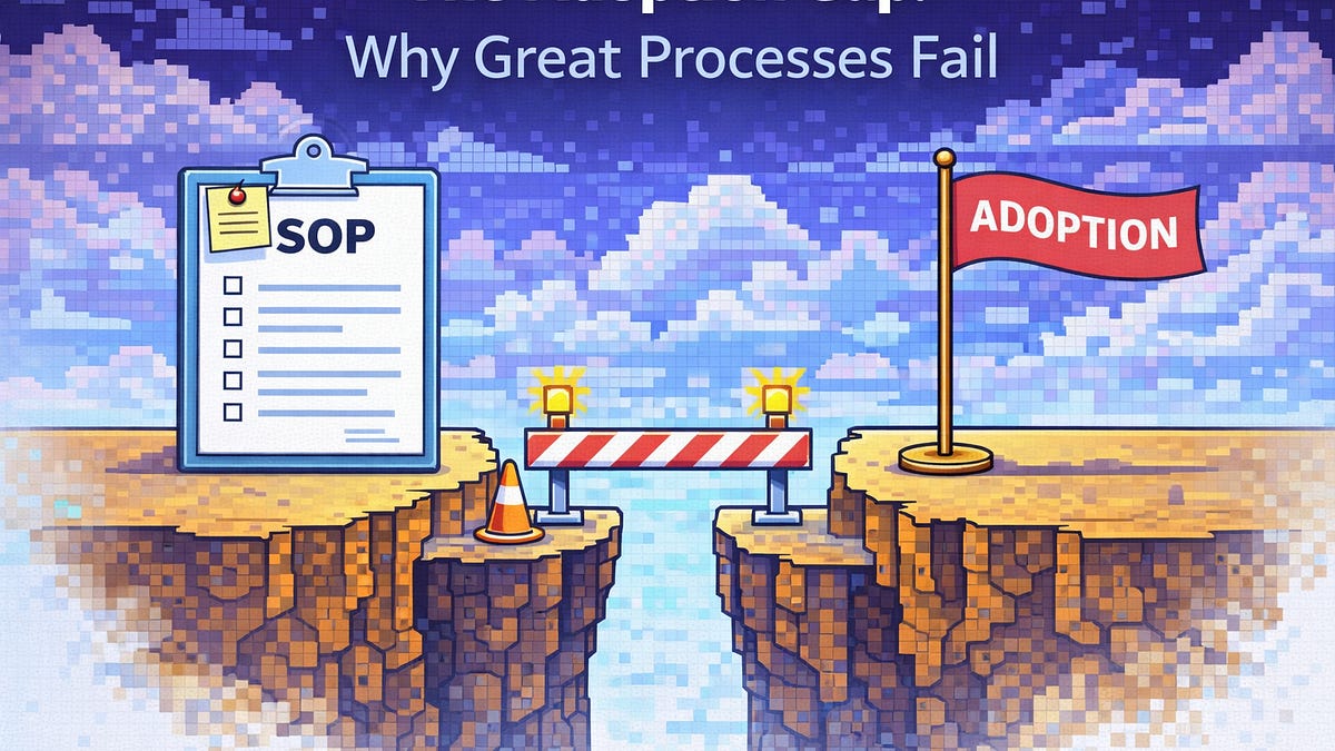 The Adoption Gap: Why Great Processes Fail