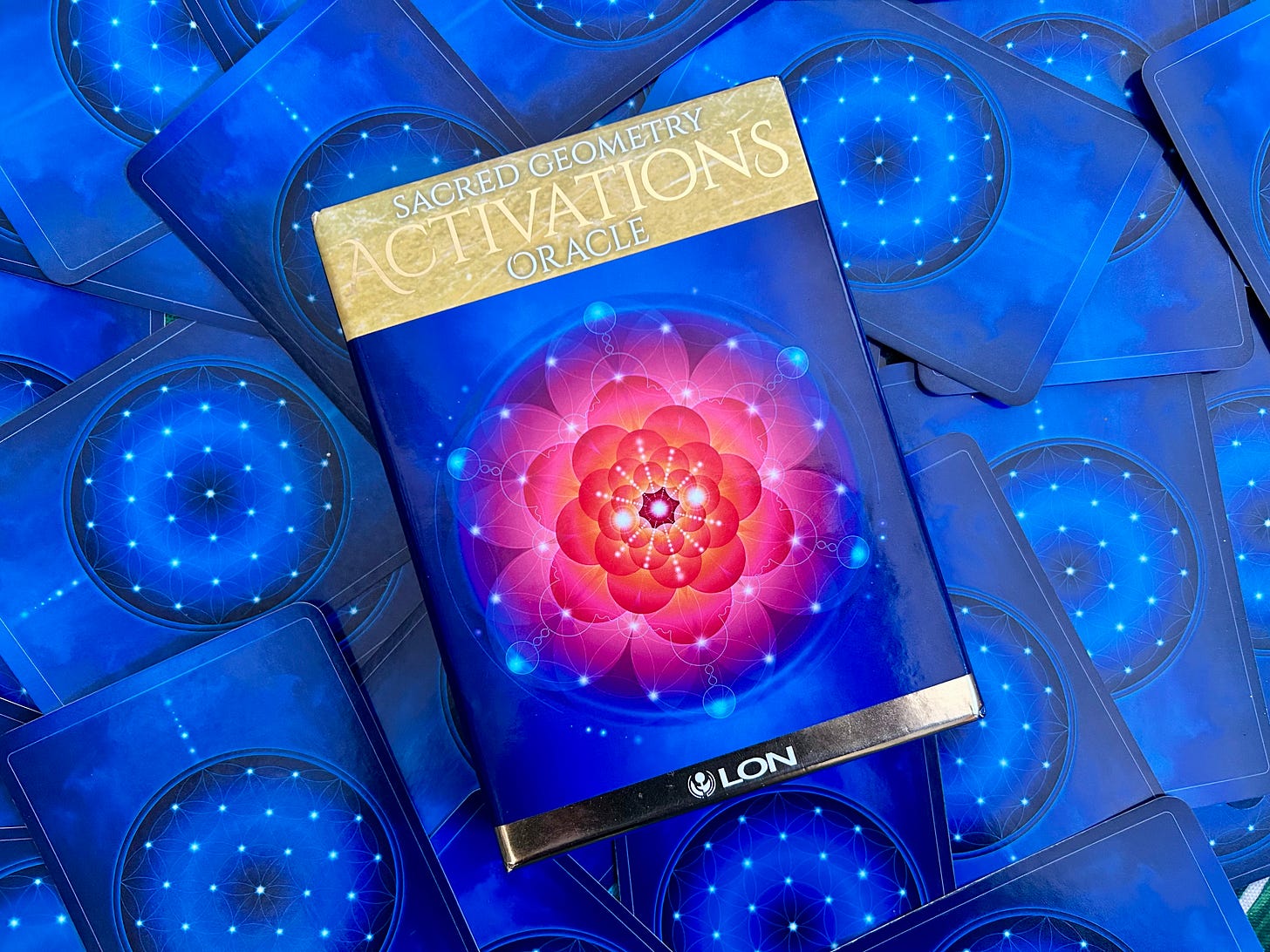 Sacred Geometry Activations Oracle cards by Lon