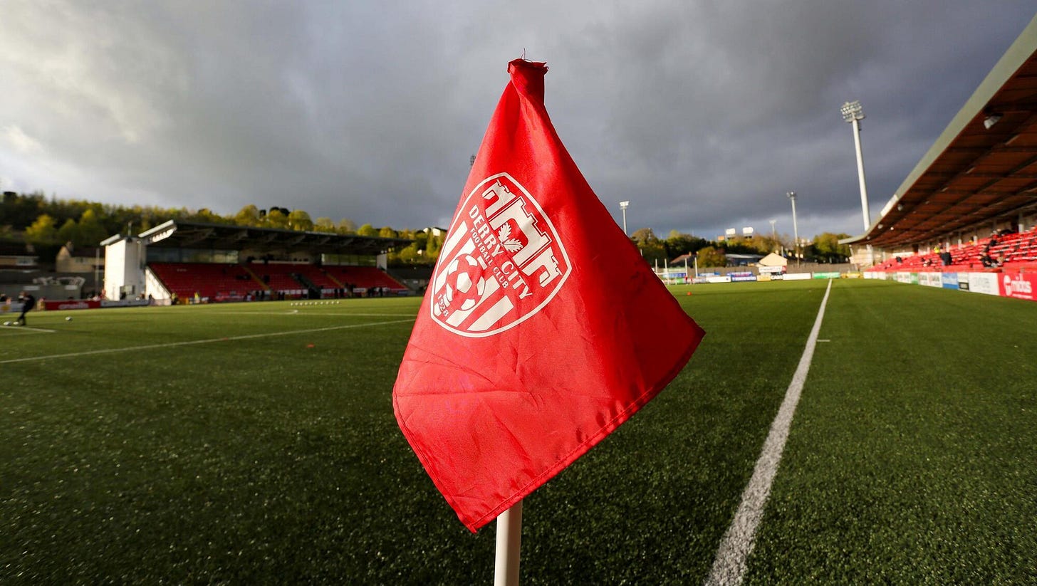 League of Ireland respond to pyrotechnical incident at Brandywell Stadium