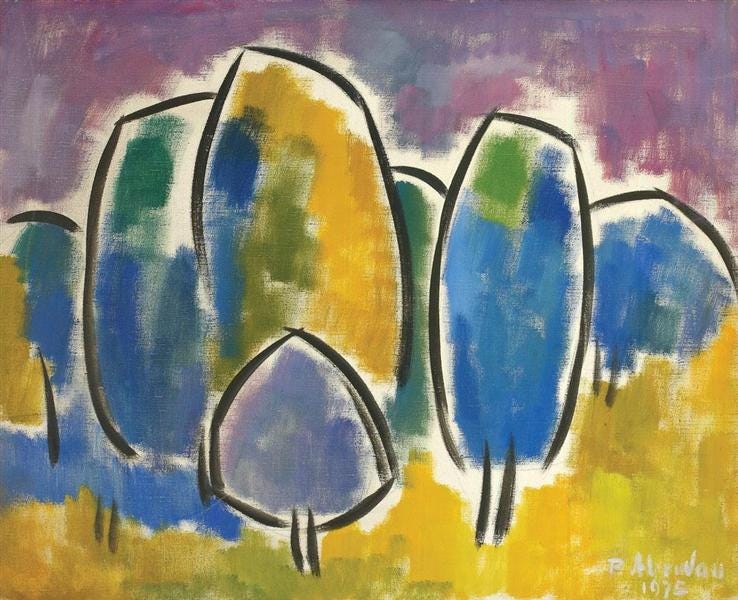 Landscape, 1976 - Petre Abrudan
