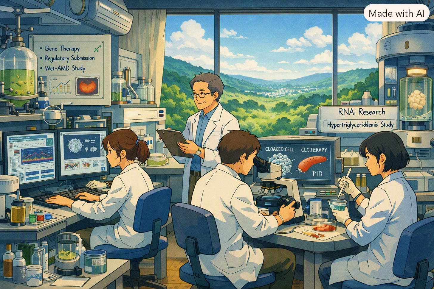 Ghibli indoor biotech lab