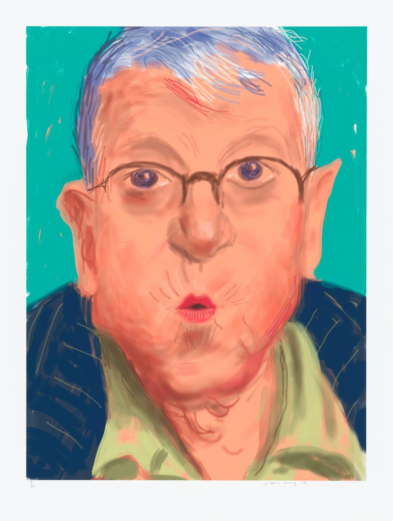 Self portrait IV, 25 March 2012