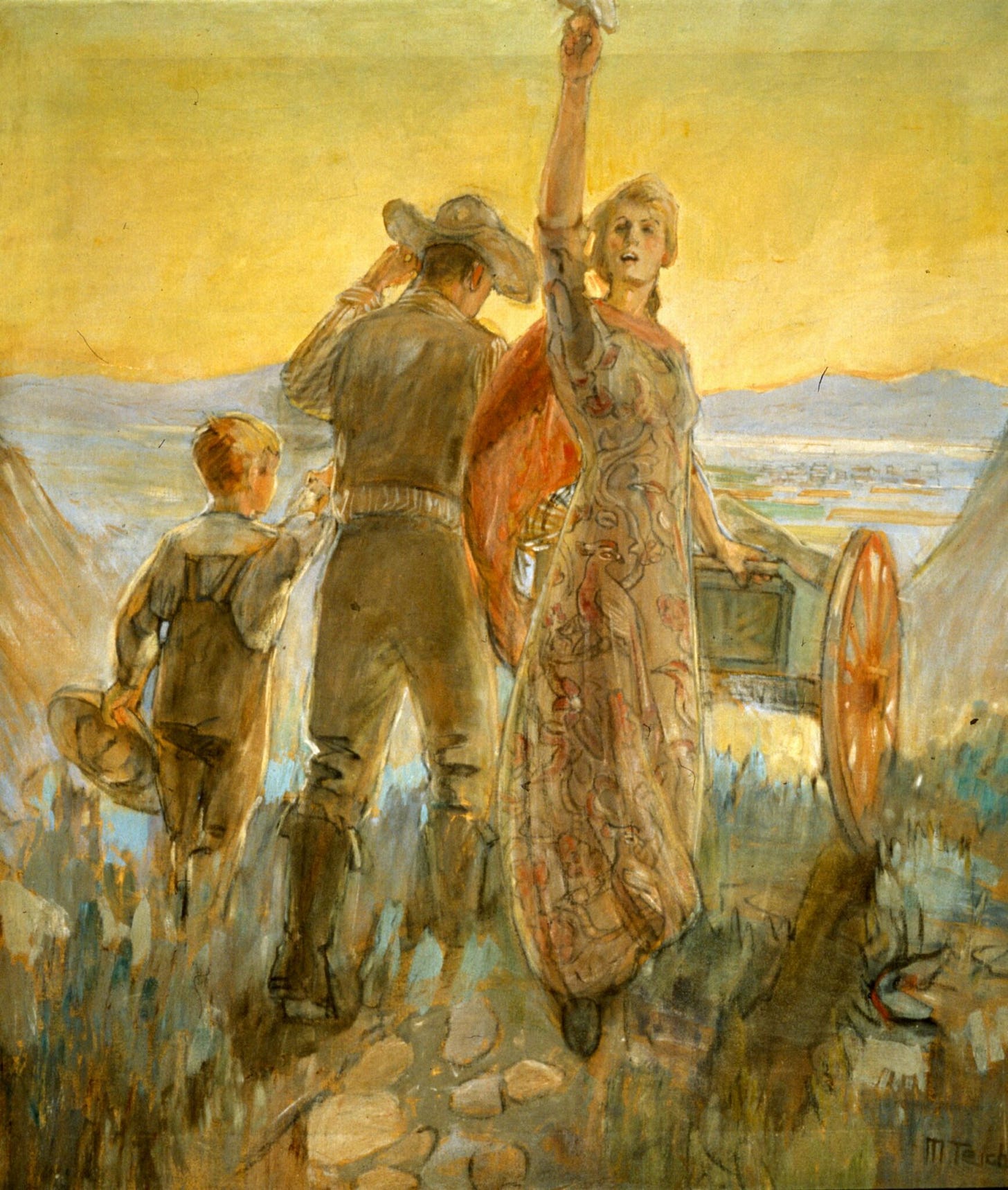 Minerva Teichert - Utah Women's History - Better Days