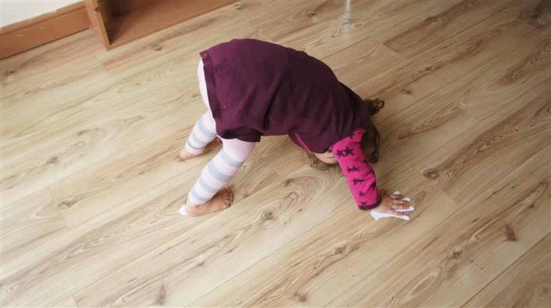 Paper Hands and Feet Gross Motor Activity - Hands On As We Grow®