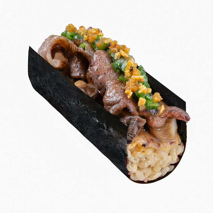 The A5 Wagyu hand roll