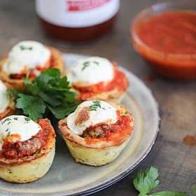 Meatball Cupcakes