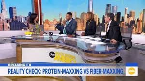 Protein maxxing versus fiber maxxing #fibermax , https://www.goodmorningamerica.com/video/129594527 Protein maxxing versus fiber maxxing #fibermax , https://www.goodmorningamerica.com/video/129594527