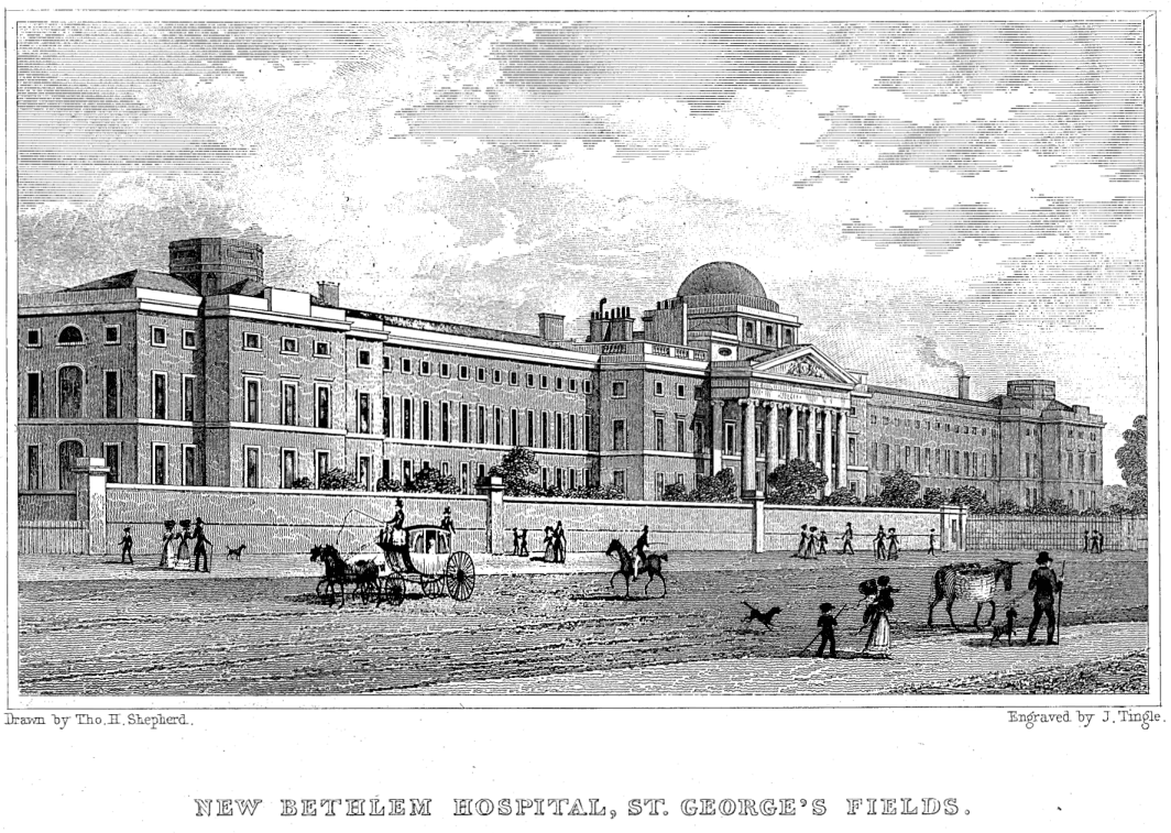 Bethlem Royal Hospital in Jane Austen's Day: Bedlam's Beginnings - Jane Austen articles and blog Bethlem Royal Hospital in Jane Austen's Day: Bedlam's Beginnings - Jane Austen articles and blog
