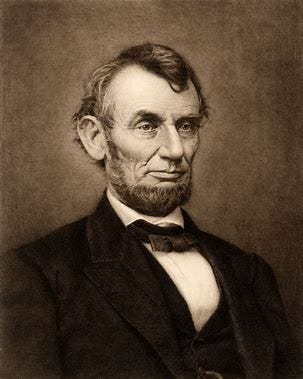 Image result for PORTRAIT OF abraham lincoln