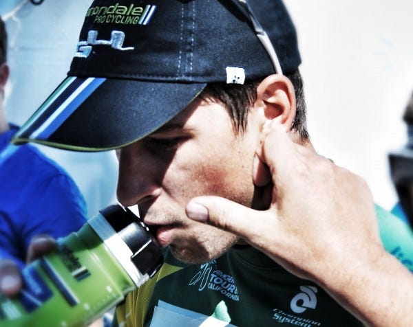 Sagan gets podium girl lipstick whipped off. Sagan gets podium girl lipstick whipped off.
