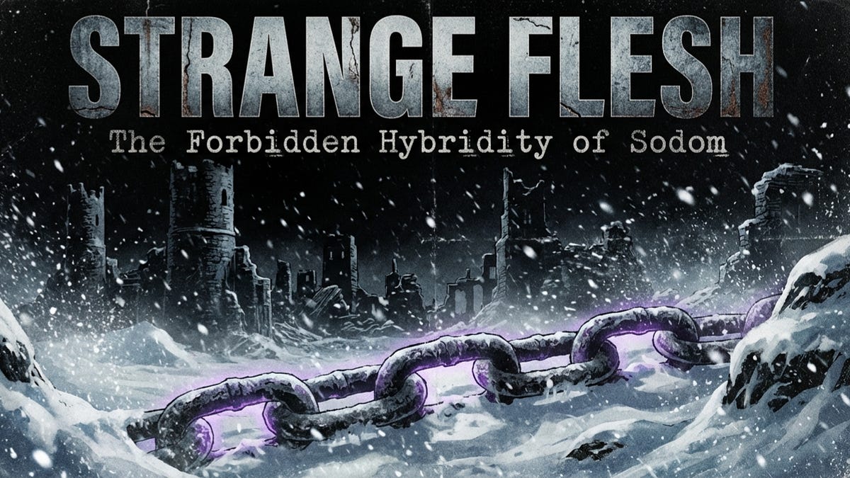 The Sodom Secret: What "Strange Flesh" Actually Means (And Why You've Never Heard It)