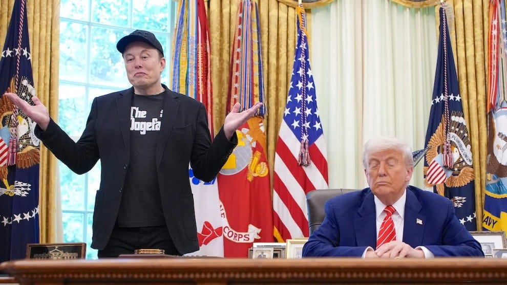 Musk/Trump Feud: Internet Breaks Out Popcorn and Memes Musk/Trump Feud: Internet Breaks Out Popcorn and Memes