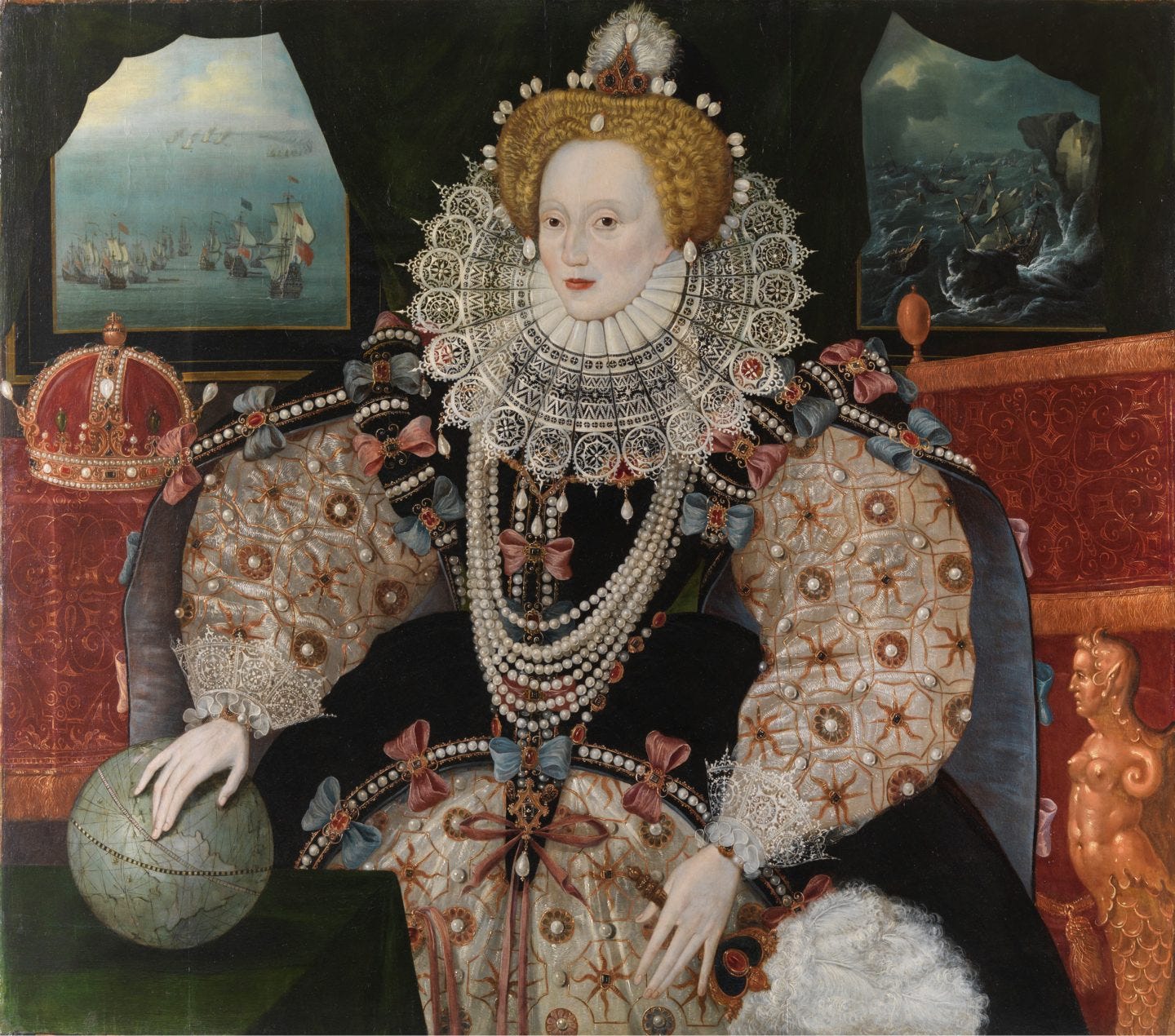 Elizabeth I Armada Portrait - World History Encyclopedia