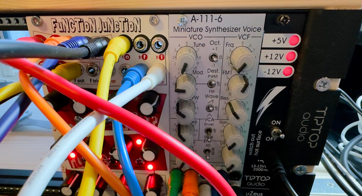 I Start Deep Dive Into Eurorack Modular Synthesizer And Learn Audio Signal Processing