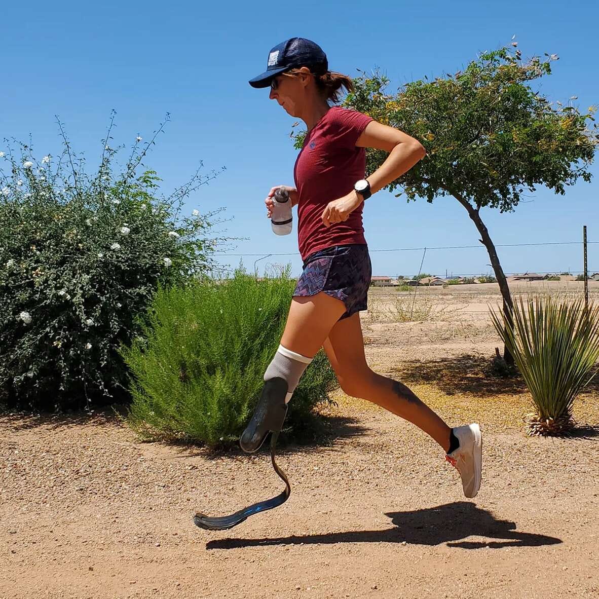 Amputee Jacky Hunt-Broersma on Completing 104 Marathons in 104 Days |  PEOPLE.com