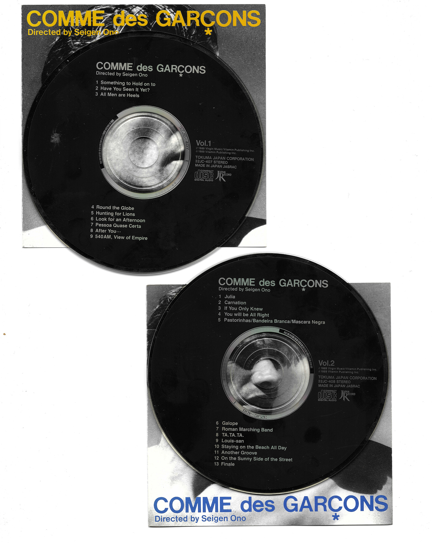 SEIGEN ONO COMME des GARCONS レコード２枚セット COMCOMME des GARÇONS SEIGEN ONO (モノラル/2枚組アナログ