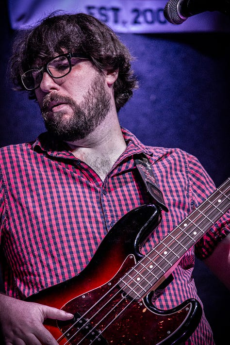 Mackey Divine battles a fog machine