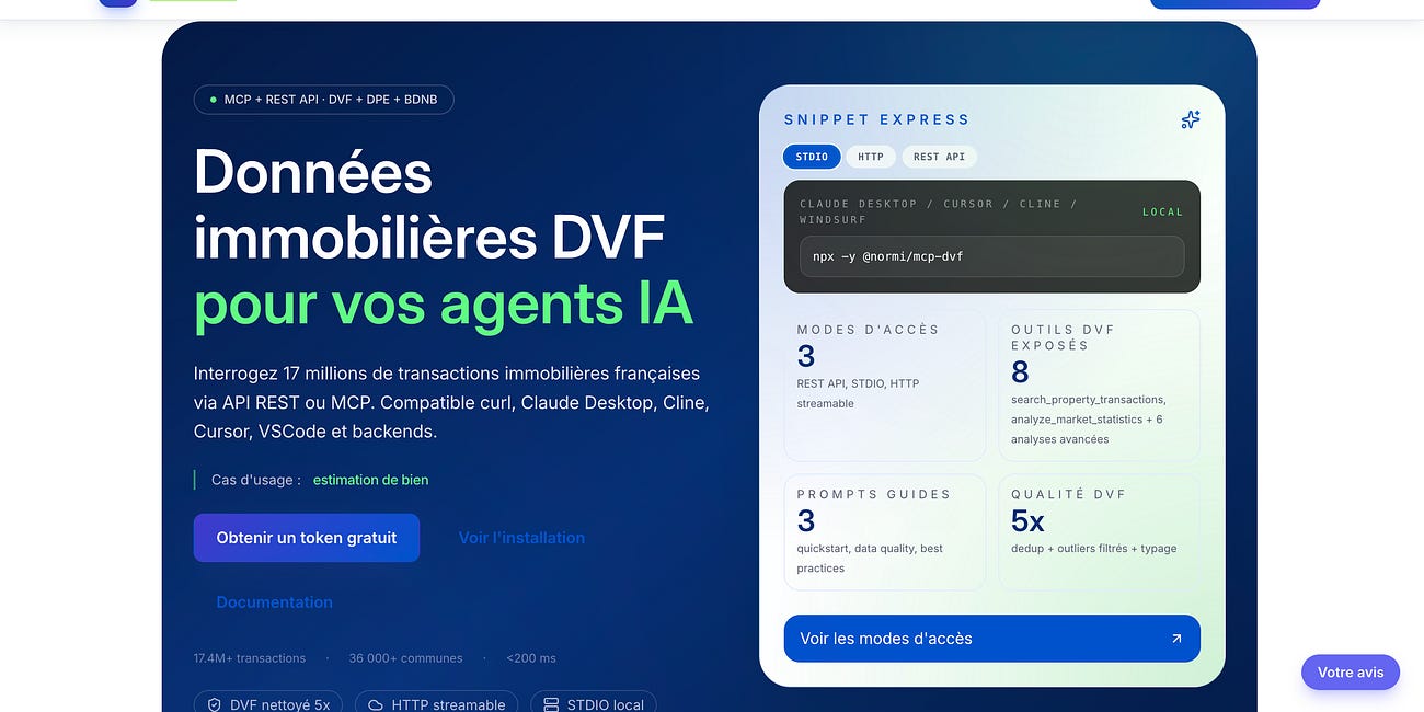 Comment interroger 17 millions de transactions immobilières françaises en posant une simple question à une IA