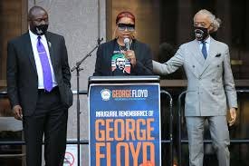 George Floyd Family Speaks at Rally ...