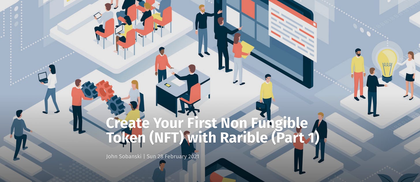 The Business of NFTs, Another Fund Midwest Investment, & A Call For Studio Builders