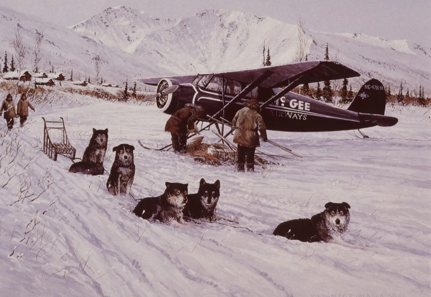 McGee Airways, Alaska aviation history.