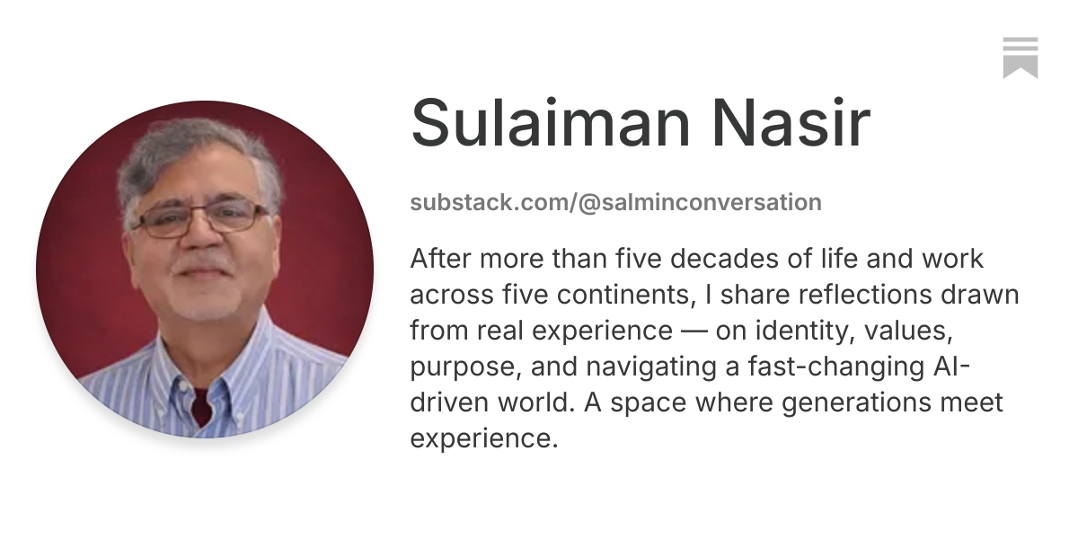 Sulaiman Nasir | Substack