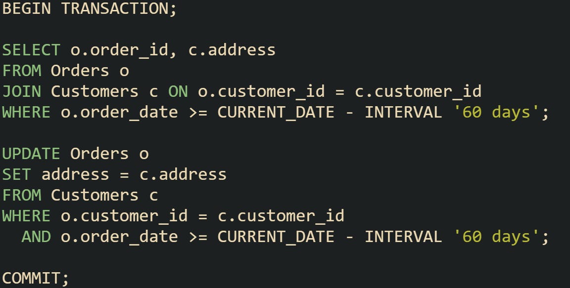 How to Update One Table Using Data from Another in SQL