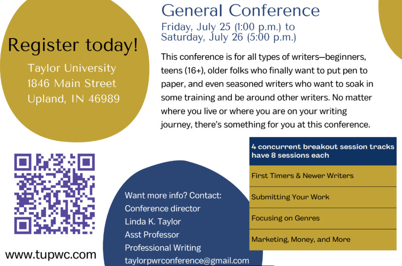 Taylor University Professional Writers Conference