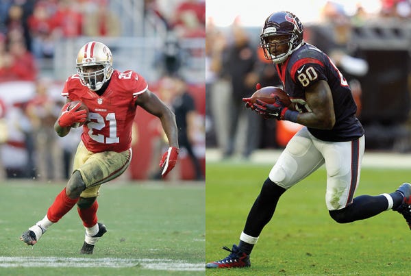 frank gore with andre johnson return with indianpolis colts nfl 2015 frank gore with andre johnson return with indianpolis colts nfl 2015