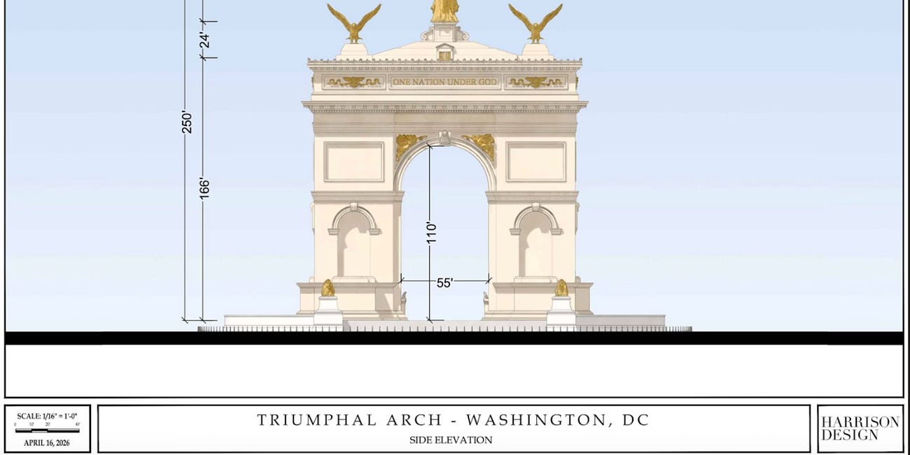 Federal Review Finds 250-Foot D.C. Arch Would Harm 37 Historic Sites