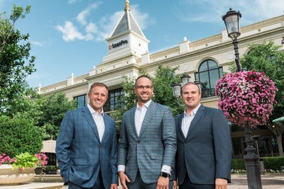 LoanPro Founders. (Left to right) Lloyd, Ben, and Rhett Roberts