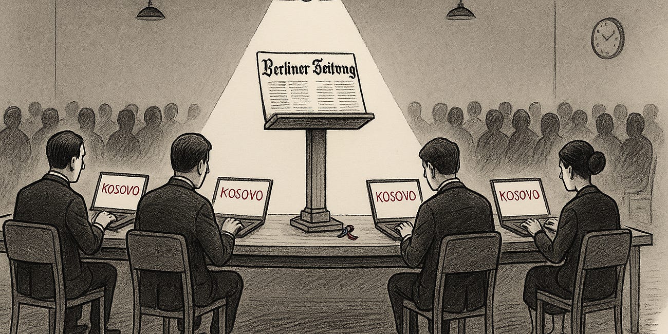 Fake German Media Consensus in Kosovo Exposed