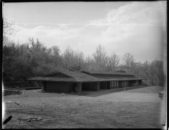 Images of the Walton Residence, designed by E. Fay Jones