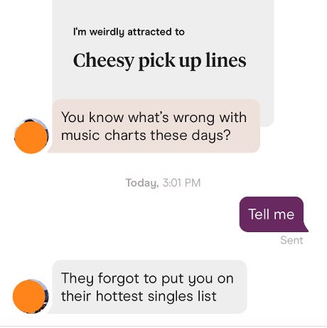 20 Cheesy Pick Up Lines - by Isabelle Germino