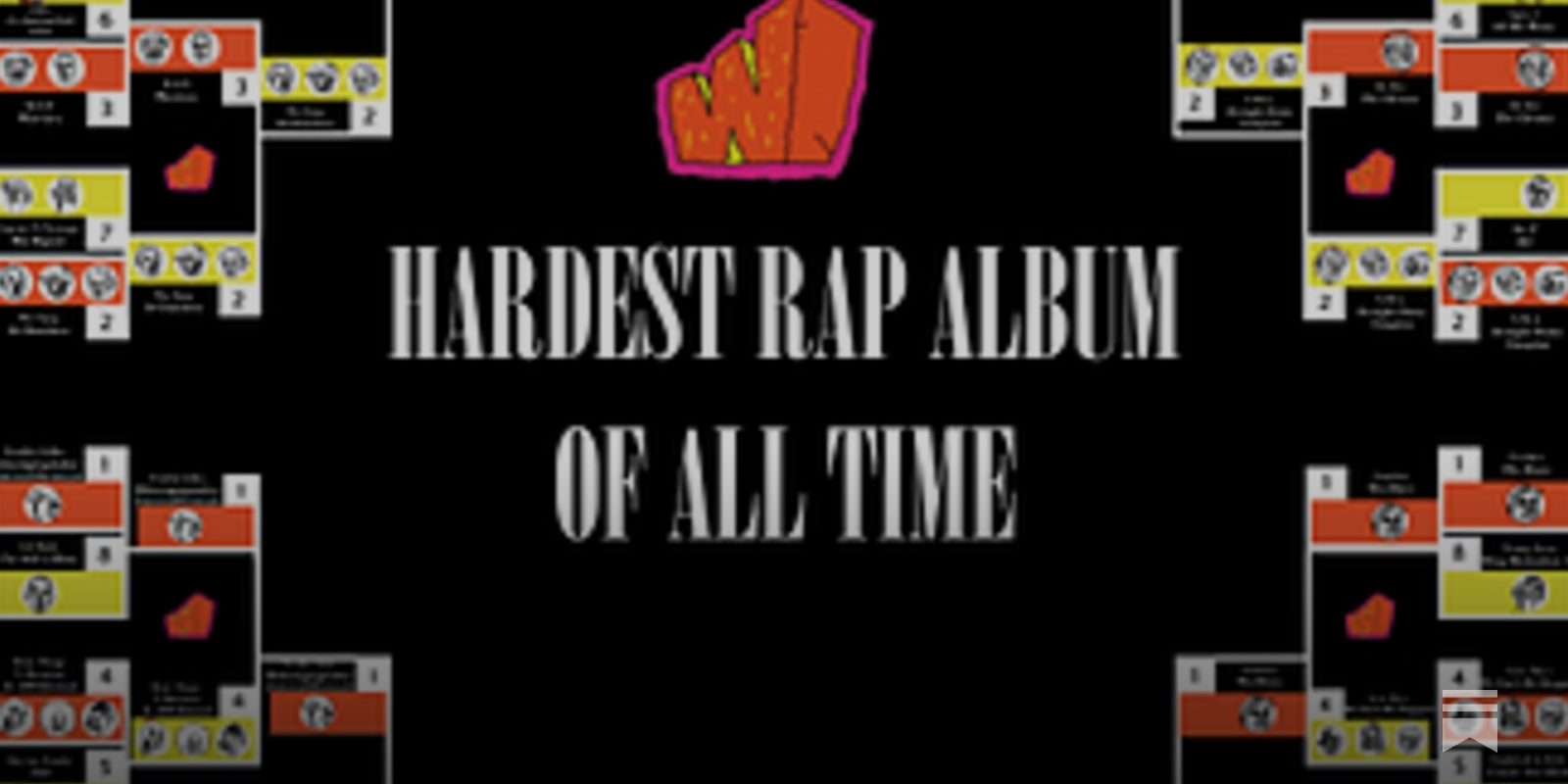 Bracket: Hardest Rap Album of All Time: The Hateful 8
