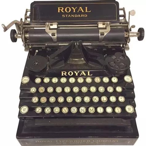 Old-Fashioned Typewriter