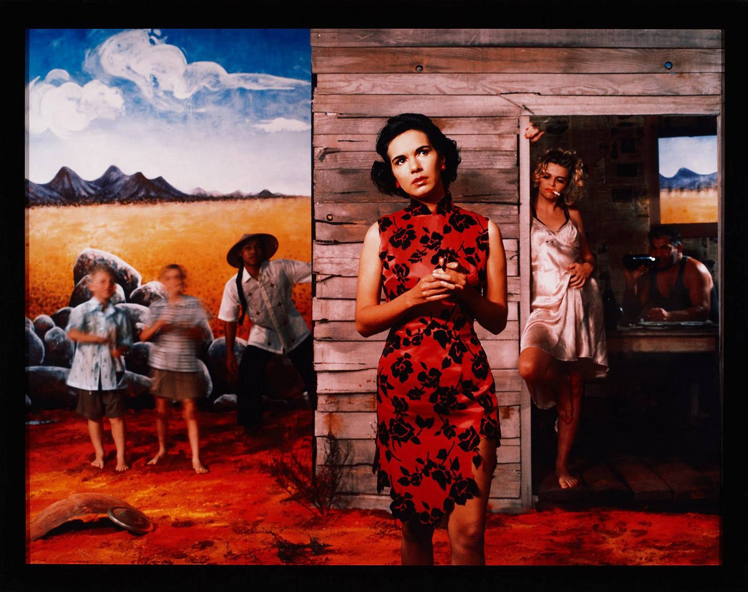 Tracey Moffatt, Something More #1, 1989, cibrachrome print, framed, Museum of Contemporary Art, purchased 1992, image courtesy and © the artist