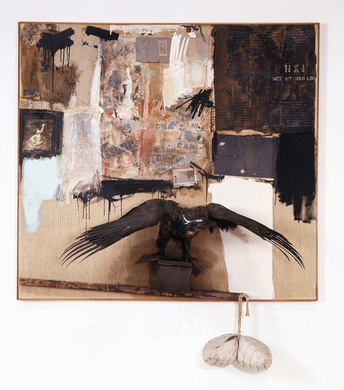 Robert Rauschenberg | Canyon (1959) | Artsy