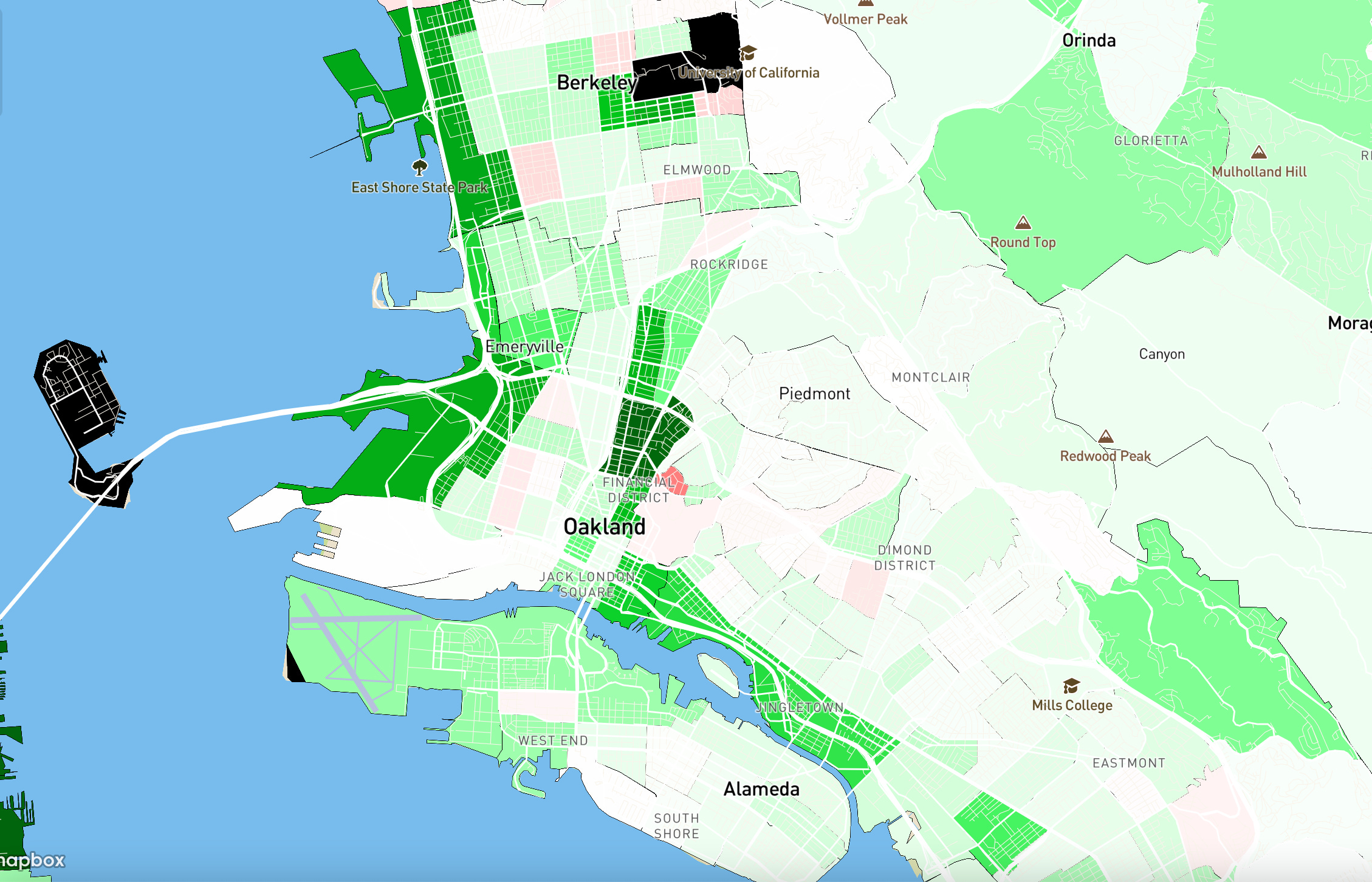 Alameda, California, 1978 old map - Alamedainfo, image size:2258x1452