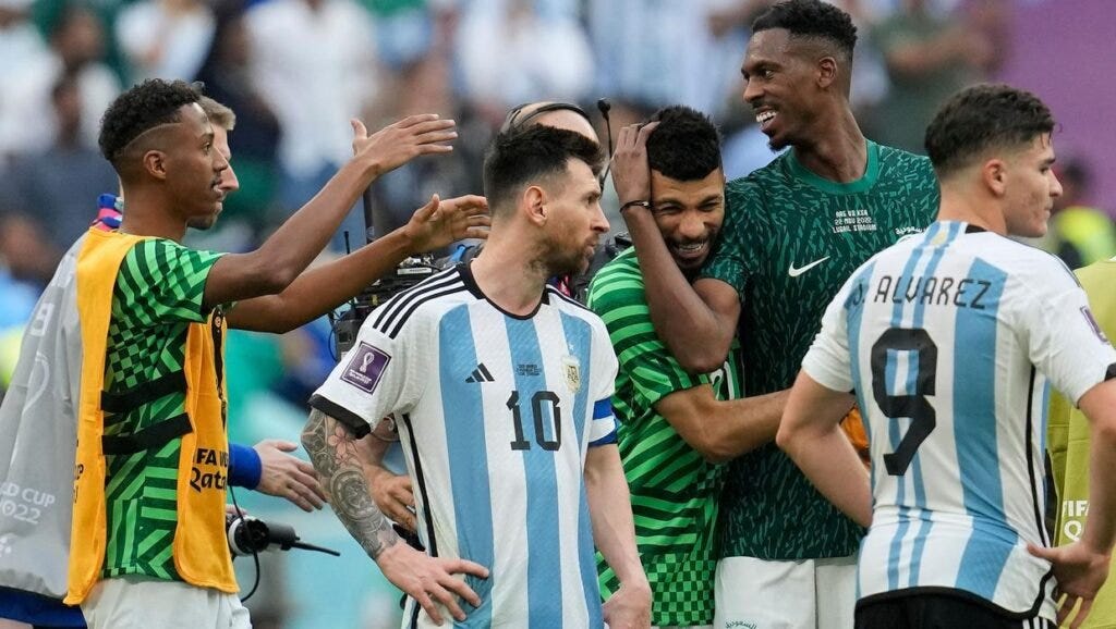 Argentina vs Arabia Saudita Argentina vs Arabia Saudita