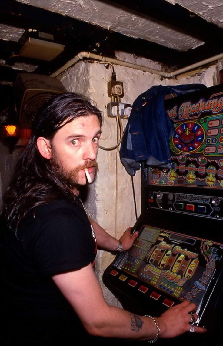 Lemmy one-arm bandit