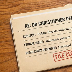 Chris Perry and the consent cover‑up