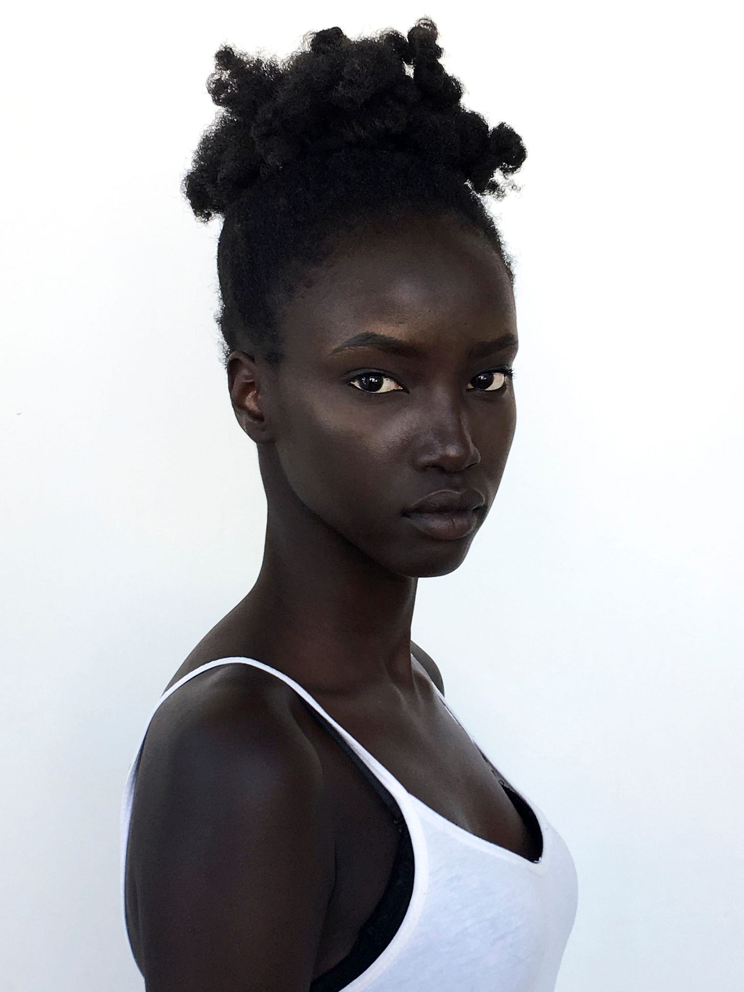 The Sudanese Model Anok Yai on Being Discovered and Inspiring Young Girls |  Vogue